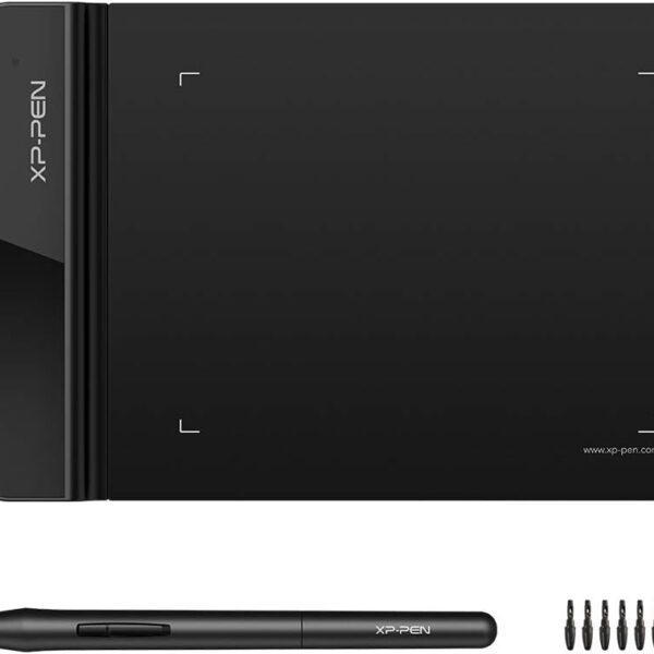 Drawing Tablet XPPen G430S OSU, Graphic Drawing Tablet with 8192 Levels Pressure Battery-Free Stylus, 4 x 3 inch Ultrathin, for OSU Game, Online Teaching Compatible with Window/Mac Black