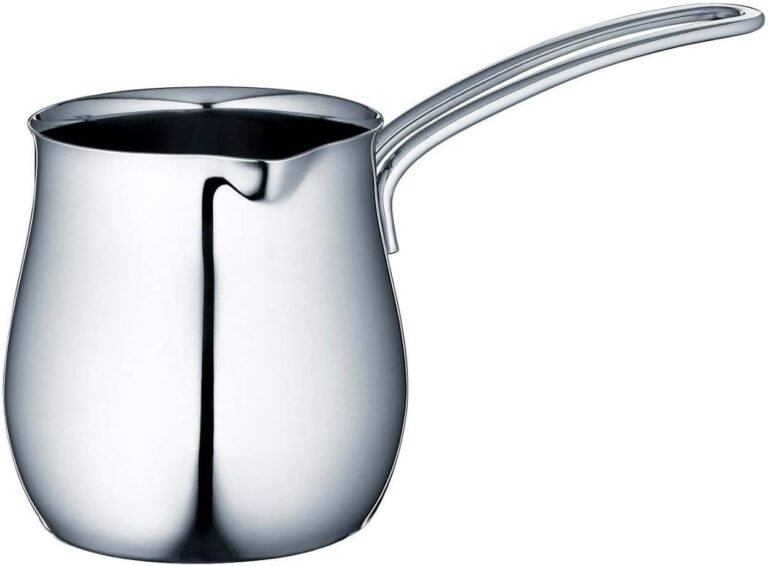 Cuisinox Stainless Steel Turkish Cezve Coffee Pot, 12 Oz