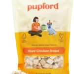 Pupford Freeze Dried Chicken Breast Treat for Dogs & Puppies - Healthy, Natural, Single Ingredient Dog Treats - Made in USA (3 oz)