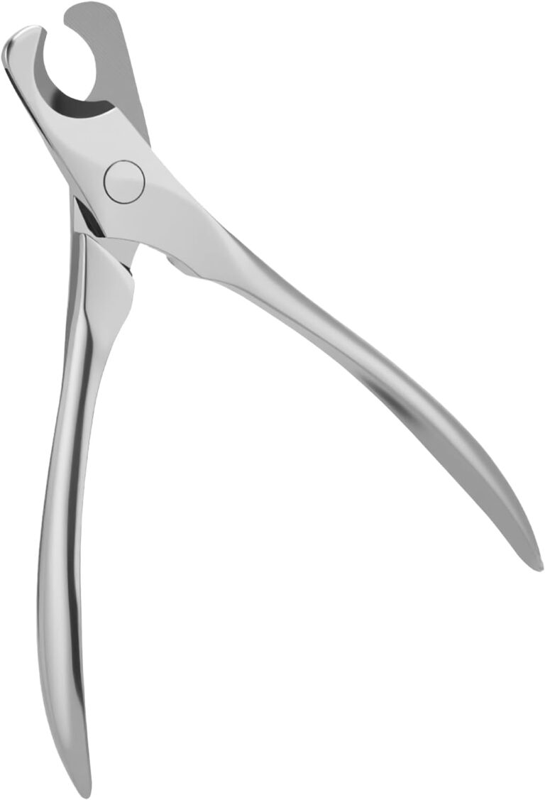 Stainless Steel Dog Nail Clippers & Trimmers - Heavy Duty Pet Nail Clippers for Large, Medium, Small Dogs & Cats