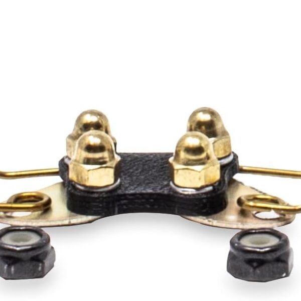 Educator CPAD-011 Dog Training Collar Receiver Contact Pad, Improves Contact, Reduces Irritation and Skin Sensitivities, Winged Ultra Comfort Brass For Dogs with Long Thick Hair, Double Coat