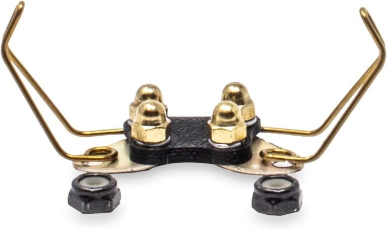 Educator CPAD-011 Dog Training Collar Receiver Contact Pad, Improves Contact, Reduces Irritation and Skin Sensitivities, Winged Ultra Comfort Brass For Dogs with Long Thick Hair, Double Coat