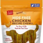 Chicken Chew Dog Treats, 10 Count (2.4 lb) | 7" Rawhide-Free Rolls | Easily Digestible | Real Chicken #1 Ingredient | Grain-Free | Long-Lasting Chews for Teeth & Chewing Instinct