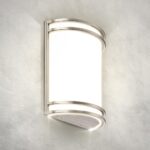 ASD LED Indoor Wall Mount Light Fixture - 10 Inch 15W Modern Interior Brushed Nickel Dimmable Wall Sconce Light - ETL 3000K 4000K 5000K Adjustable - Hallway, Bedroom LED Wall Lights