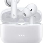 XIAOWTEK A40 Pro Wireless Earbuds, 50Hrs Playtime Bluetooth Earbuds Built in Noise Cancellation Mic with Charging Case, Bluetooth Headphones with Stereo Sound, IPX7 Waterproof Ear Buds for Phone