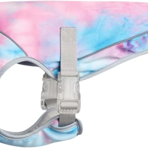 Spark Paws Dog Cooling Vest - SPF 50 UV Sun Protection - Summer Heat Relief Gear for Dogs, Lightweight, Evaporative Cooling - Dog Anxiety Relief Vest During Hot Days - Snowcone, Small