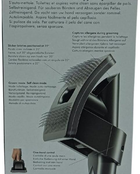 Dyson Groom Tool Vacuum-Assisted Dog Groomer
