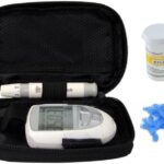 Cholesterol Test Meter Total Cholesterol Meter Cholesterol Analyzer Test Kit + 10pcs Strips