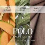 RALPH LAUREN FRAGRANCES – Polo Blue – Men’s Deodorant – Aquatic & Fresh – With Citrus, Sage, and Suede – Alcohol-Free, Long Lasting – 2.6 Oz