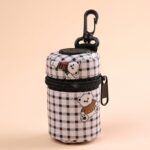 Ultra-Compact Stylish Waist-Worn Pet Training Treat Bag - Fashionable & Lightweight for Hands-Free Pet Training (Black)
