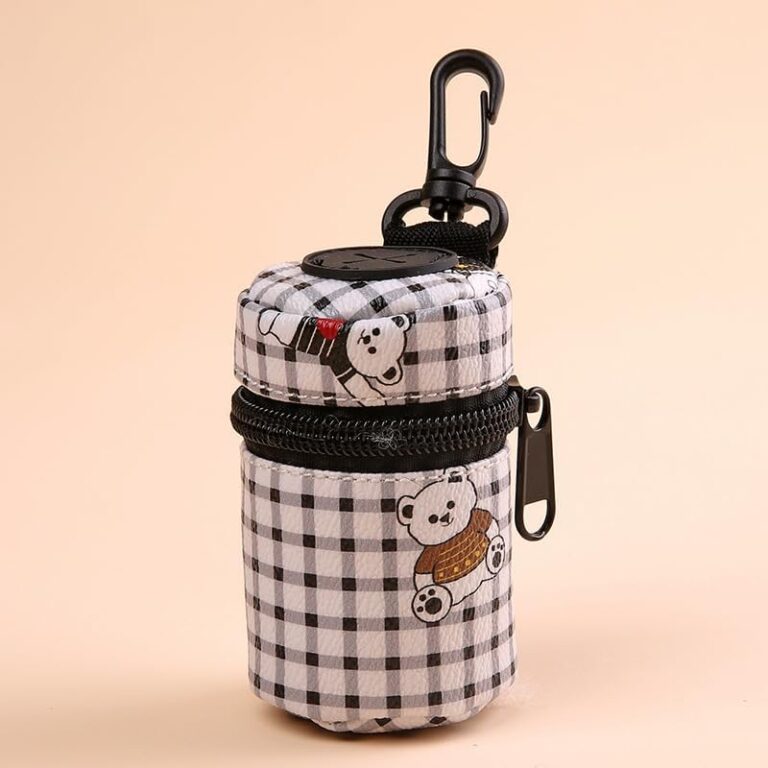Ultra-Compact Stylish Waist-Worn Pet Training Treat Bag - Fashionable & Lightweight for Hands-Free Pet Training (Black)