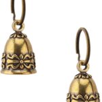 kcrygogo Copper Collar Bell for Small Pet, 0.7 inch Bell for Cats and Dogs,Noise NOT LOUD Come with Silver Pet Anti-Lost ID Pendant Tags (2Set)