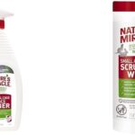 Nature's Miracle Small Animal Cage Cleaner & 30 Count Scrubbing Wipes Bundle