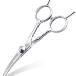 Dog Grooming Scissors: 4.75" Pet Curved Shears Made Of Advanced Stainless Steel Alloy for Trimming Dogs Cats and Other Pets Face and Paws