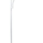 Simple Designs LF2000-WHT Mother-Daughter Floor Lamp with Reading Light, White