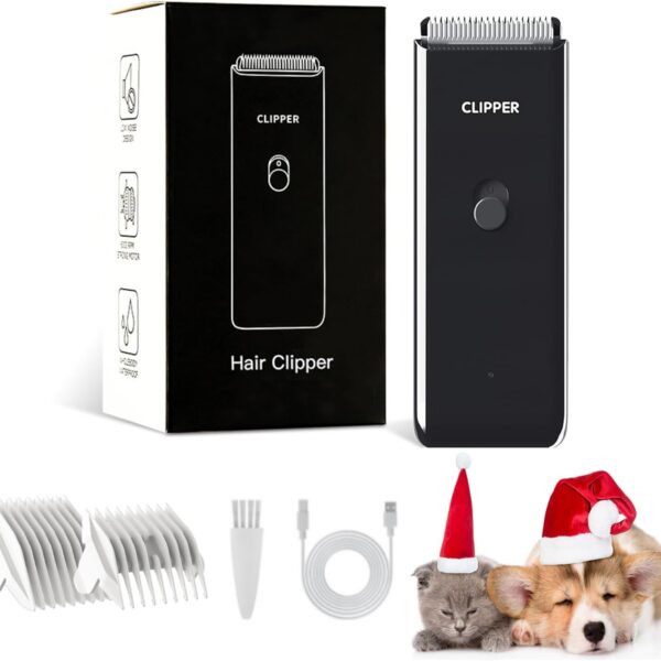 Home Professional Dog Grooming Kit Clipper Low Noise USB Rechargeable for Dog Cat