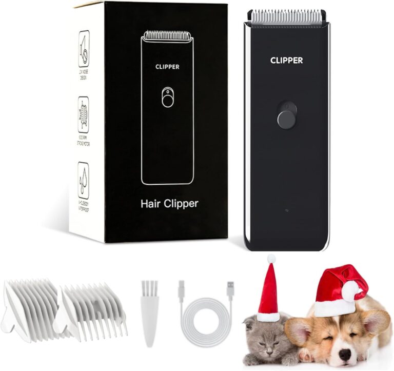 Home Professional Dog Grooming Kit Clipper Low Noise USB Rechargeable for Dog Cat