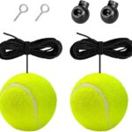 ZNDAW 2 PCS Garage Parking Aid Ball, Tennis Ball Car Stop Indicator with Adjustable Height Lanyard, Parking Guide System Sensor Assistant Kit with Screw Hooks & Clips for Vehicles
