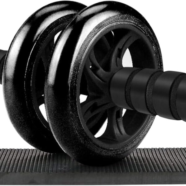 Abdominal Wheel, Ab Roller for Abdominal Exercise Machine, Abs Workout Equipment, Core Strengthening Trainer Fitness Belly Training, Entrainement maison equipement. accessories gym stuff