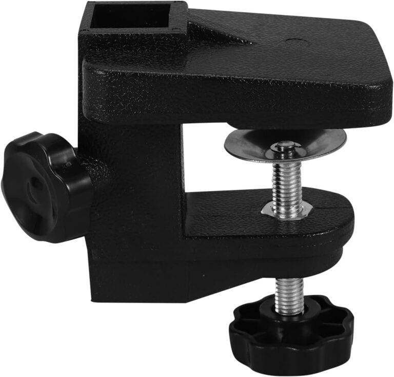 POPETPOP Pet Grooming Table Clamp Heavy Duty Dog Cat Grooming Table Accessory with Suspension Rod Fixing Clip for Stable