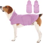Separation Anxiety Vest for Medium Dogs-L | Lightweight Adjustable Fireworks Calming Shirt,Beagles Anxiety Relief Wrap for Party Celebration,Sound,Storms,Purple