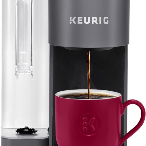 Keurig K-Supreme SMART Single Serve Coffee Maker With Wifi Compatibility, 4 Brew Sizes, And 66oz Removable Reservoir, Compatible with Alexa, Gray