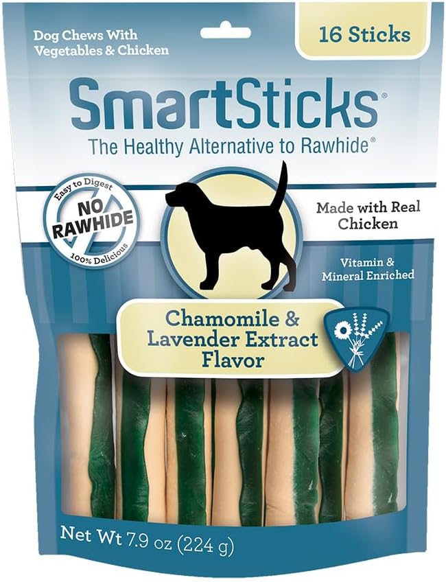 SmartSticks Chamomile and Lavender Flavor. 16sticks (Packaging May Vary)