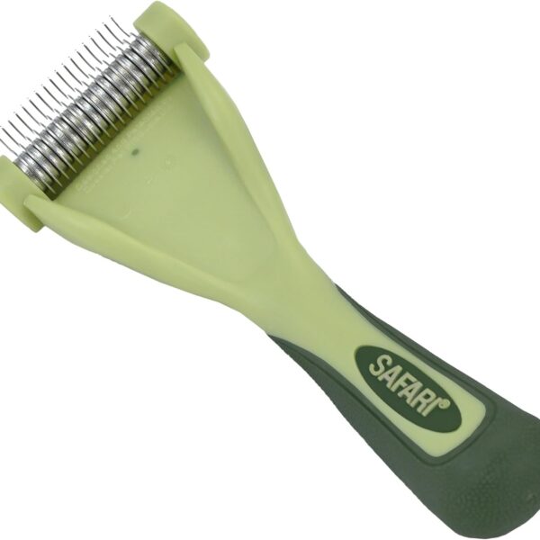 Coastal Pet Safari Shed Magic Deshedding Tool for Dogs with Medium to Long Hair - Deshedding & Detangling Dog Brush - Medium