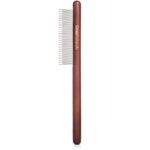 GranNaturals Wooden & Metal Pet Comb for Detangling Hair, Grooming Fur, Dematting for Large and Small Dogs, Long & Short Haired Cats