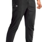 Mens Joggers with Zipper Pockets Lightweight Sweatpants for Men Pants Athletic Workout Running Track Gym