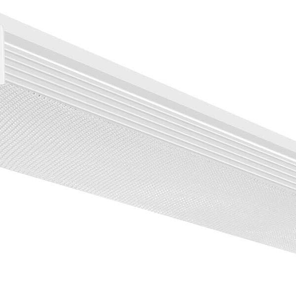 FAITHSAIL 4FT LED Wraparound 40W 4 Foot LED Shop Lights for Garage, 4400lm 4000K Neutral White, Wrap Light, 48 Inch Light Fixtures Flush Mount Office Ceiling Lighting, Fluorescent Tube Replacement