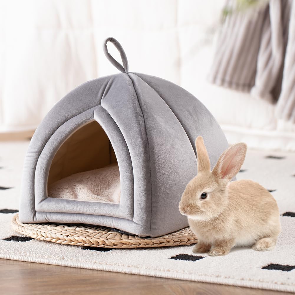 KASENTEX Cozy Small Pet Bed - Ultra Soft Plush Cushion for Cats and Small Animals, Washable Sleeping Pad, Perfect for Indoor Pets, 11 Inches, Grey KASENTEX Cozy Small Pet Bed - Ultra Soft Plush Cushion for Cats and Small Animals, Washable Sleeping Pad, Perfect for Indoor Pets, 11 Inches, Grey