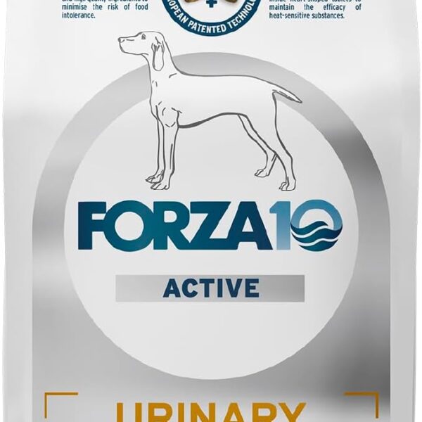 Forza10 - Dog Food, Limited Ingredient Dog Food for Urinary Health and UTI Support, Non-GMO, Fish Flavor, Made in Italy (3.3 lb)