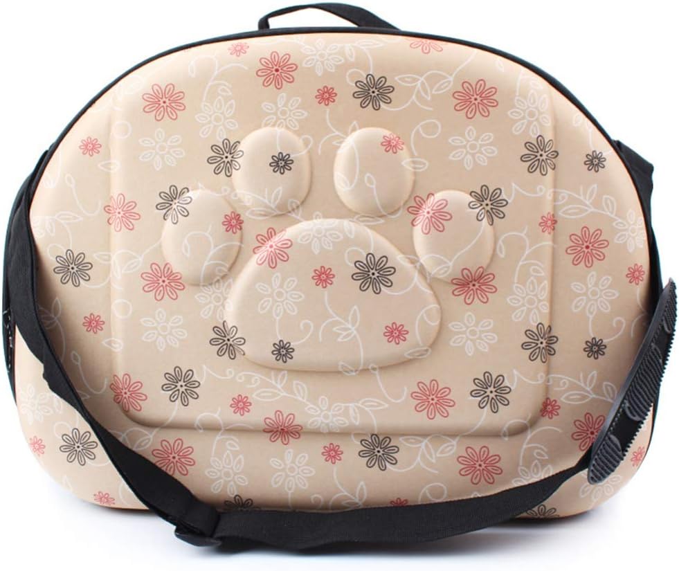 POPETPOP Portable Cat Dog Carrier Bag Breathable Mesh Pet Travel Bag Fashion Outdoor Outing Backpack Size () POPETPOP Portable Cat Dog Carrier Bag Breathable Mesh Pet Travel Bag Fashion Outdoor Outing Backpack Size ()