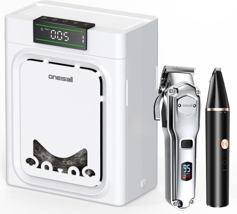 oneisall PP02 Pet Air Purifiers Dog Grooming Kit
