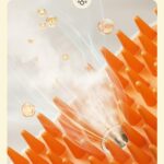 3-in-1 Cat Grooming Brush  Water Spray & Self-Cleaning Shedding Brush for Cats & Dogs  Pet Hair Removal & Massage Comb for Long & Short Hair (white) (Red Box) (Red box)