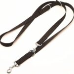 Dog Leashes 2.5m Safety Pet Leashes Training Lead Police Style Double Ended Control Dog Lead Leash(2.5m)