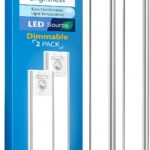 Under Cabinet Lighting, LED Motion Sensor Light Indoor, 2200mAh USB Rechargeable Closet Lights Battery Operated, Stick On Magnetic Wireless Dimmable Under Counter Lights for Kitchen(2 Pack)