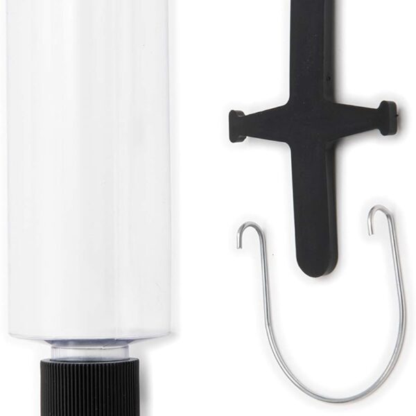 Lixit 8 Ounce Aquarium and Wire Cage Water Bottle for Mice, Hamsters and Other Small Animals (Pack of 1)