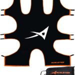 ACELETIQS Hurl Lacrosse Goal Target | Lacrosse Gifts for Boys and Girls | Fits Standard 6x6 Goal [Carry Bag Included]