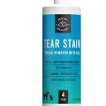 Tear Stain Remover for Dogs - 4 fl oz Solution for White Dogs & All Other Dog Breeds - Eliminates Unsightly Eye Tear Stains for Dogs & Cats