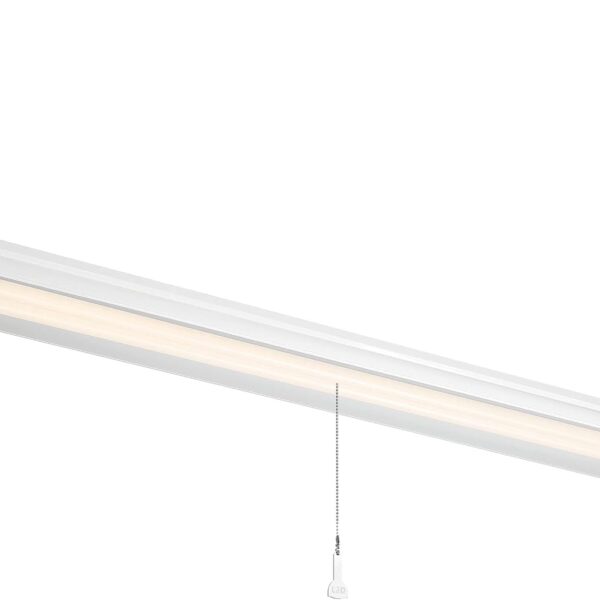 Designers Fountain 2-Lights Shop Light Fixture, 4 ft T8 LED Hanging Ceiling Lighting for Garage, Work Bench, Workshop and Utility Room, White Tubes, SL602T1840