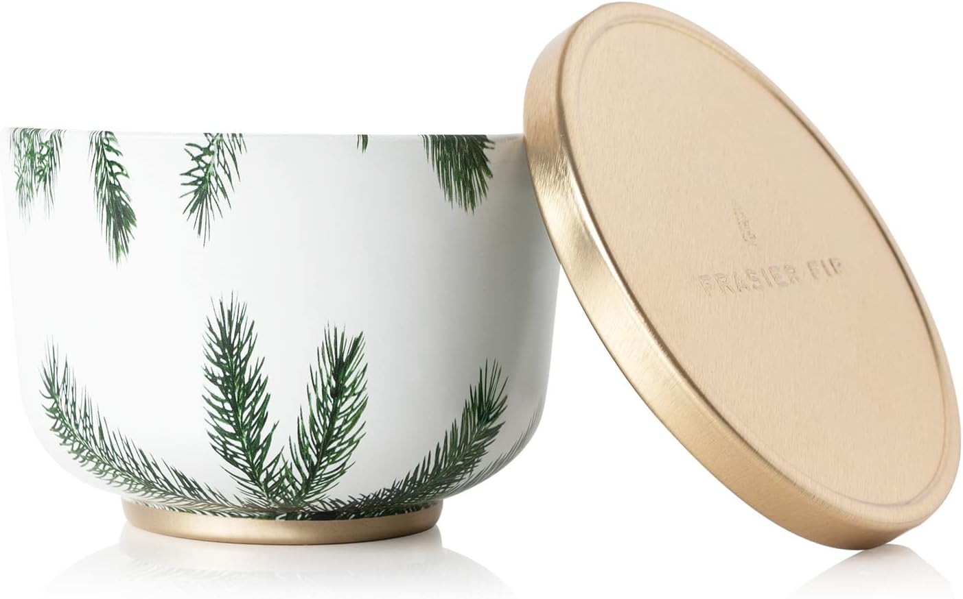 Thymes Scented Candles for Women & Men Tin with Lid Luxury Home Decor Holiday Candles with Notes of Crisp Siberian Fir Needles, Cedarwood, & Sandalwood (Frasier Fir, 6.5 oz) Thymes Scented Candles for Women & Men Tin with Lid Luxury Home Decor Holiday Candles with Notes of Crisp Siberian Fir Needles, Cedarwood, & Sandalwood (Frasier Fir, 6.5 oz)