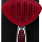 CHI for Cats High-End Self-Cleaning Slicker Brush, Perfect for Indoor Long-Haired Pets, Effective Shedding and Grooming Tool