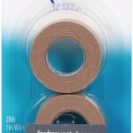 Nexcare Gentle Paper First Aid Tape T781-2PK, Tan, 1 in x 10 yds