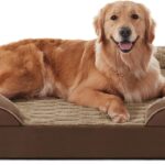 FURTIME Orthopedic Bed for Large Dogs, XL Washable Dog Beds Large Sized Dog, Comfy Supportive Foam Pet Couch Bed with Removable Washable Cover, Waterproof Extra Large Sofa Bed Foam and Nonskid Bottom