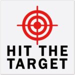 GORGECRAFT 10 Sheet Toilet Bullseye Stickers Hit The Target Urine Decals Toilet Target Aiming Stickers Red Bullseye with Targeting Line PVC Waterproof Decals for Potty Urinal Restroom Pee Training
