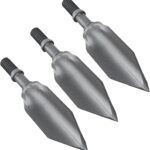 G5 Montec BMP Archery Durable Versatile Screw-in Practice Broadhead Points for Bow Arrows - for Archery Bow Hunt Trainings | Pack of 3