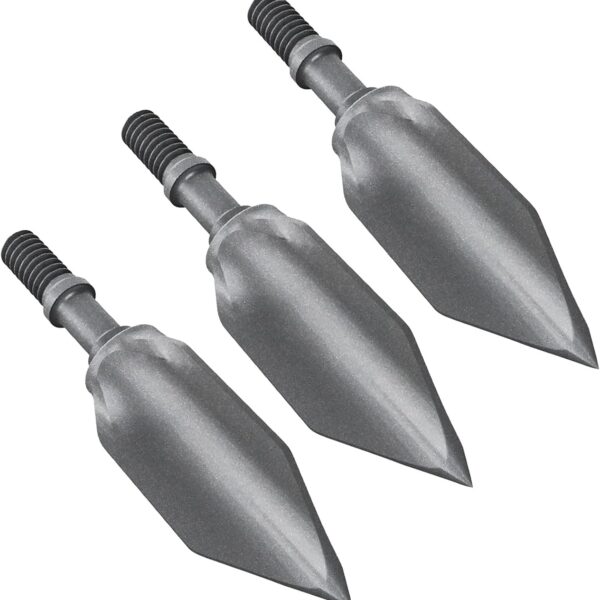 G5 Montec BMP Archery Durable Versatile Screw-in Practice Broadhead Points for Bow Arrows - for Archery Bow Hunt Trainings | Pack of 3
