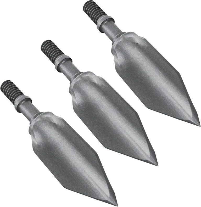 G5 Montec BMP Archery Durable Versatile Screw-in Practice Broadhead Points for Bow Arrows - for Archery Bow Hunt Trainings | Pack of 3